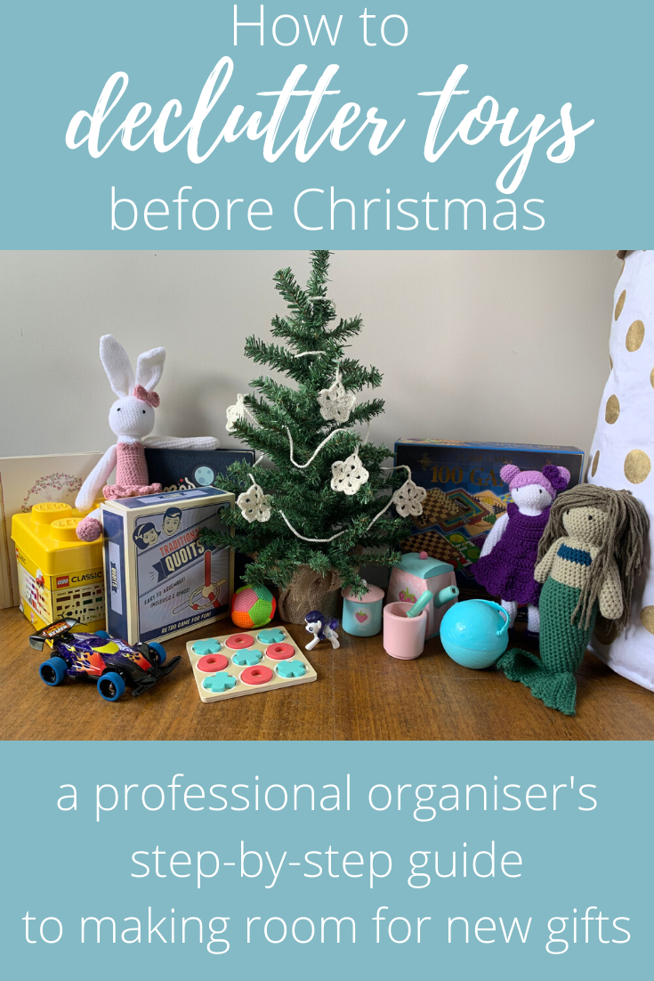 How to declutter toys before Christmas: a professional organiser's step-by-step guide to making room for new toys