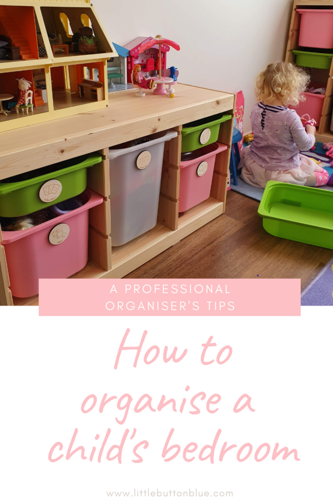 How to organise a child's room - a professional organiser's tips